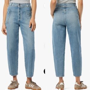 Joe’s Jeans THE PHEOBE
HIGH RISE PATCH POCKET BARREL LEG